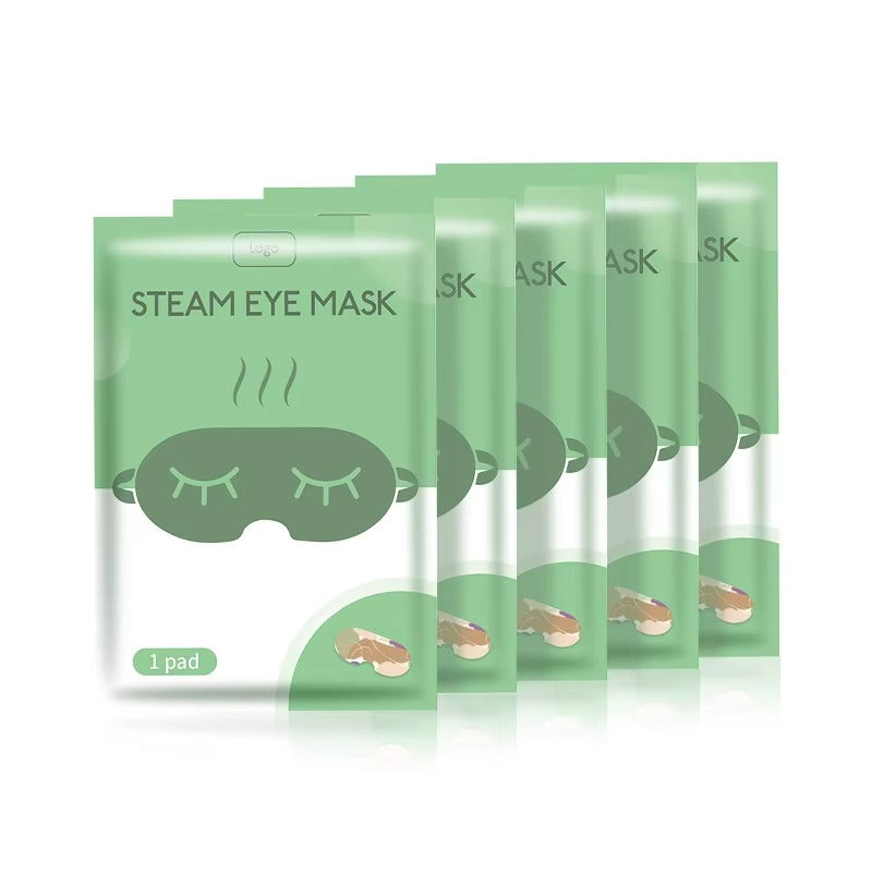 Self-Heated Warm Eye Mask for Night Care Soothing Moisturizer Dark Circle Relief OEM Home Sleep Steam Eye Masks