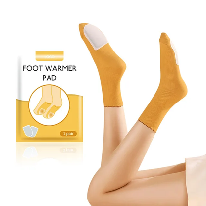 Air Activated Heat Sticker Disposable Heating Foot Warmer Adhesive Feet Toe Warm Patch Self-heated Insole Shoes Warm Pad