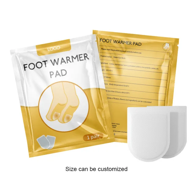 Air Activated Heat Sticker Disposable Heating Foot Warmer Adhesive Feet Toe Warm Patch Self-heated Insole Shoes Warm Pad