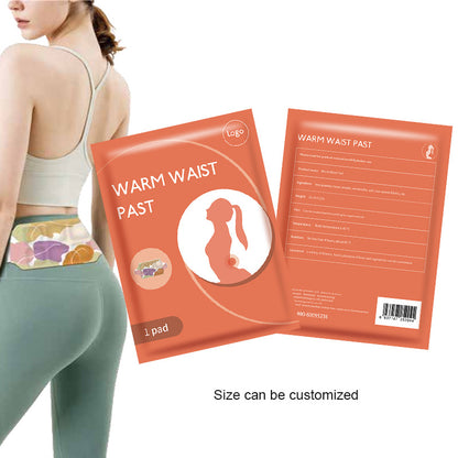 Disposable Air-Activated Self-Heating Waist Winter Keep Hot Patch Waist Warmers Patches