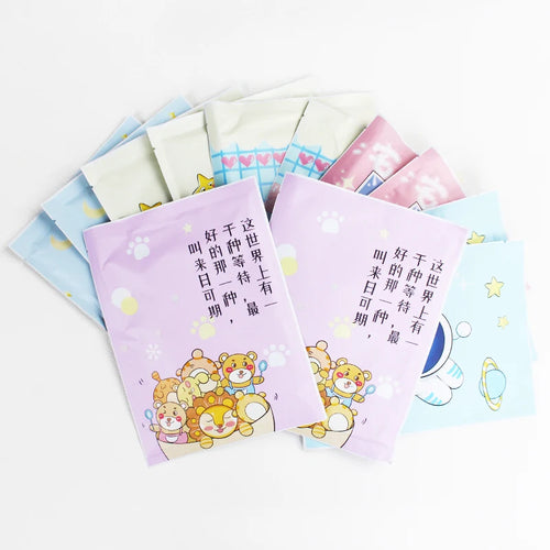 Cartoon Printed Iron Powder Self-heating Thermal Body Warm Patches Long Heating Time CE Certified Winter Hot Paste Factory Price