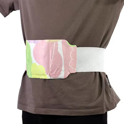 Custom Made Disposable Air-Activated Self-Heating Waist Patch with Elastic Band Women's Menstrual Cramps Thermal Equipment