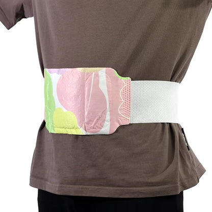 Custom Made Disposable Air-Activated Self-Heating Waist Patch with Elastic Band Women's Menstrual Cramps Thermal Equipment